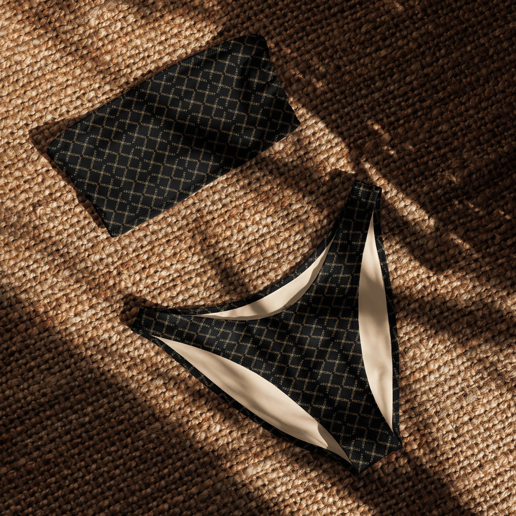 Forma dorada: el bikini bandeau premium TRONFORM X TF Aurea