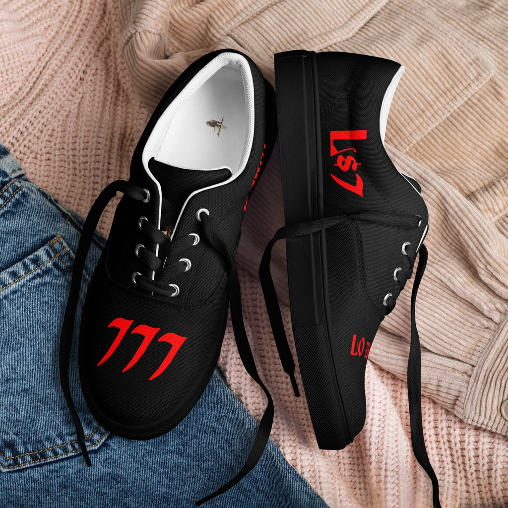 L$7 Red Insignia: Footwear Engineered for Power, Nightfall, and Silent Authority