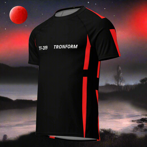 Women´s TF-209 TRONFORM Client Unit Mesh Rash Guard T-Shirt TRONFORM 2025 Spring Collection - TRONFORM