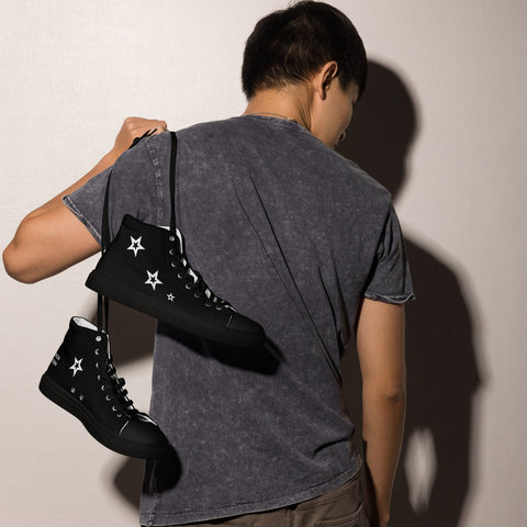 Men´s Starflow Halo High Top Canvas Shoes TRONFORM 2025 Summer Collection - TRONFORM