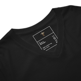 Men´s V-Neck Short Sleve Premium T-Shirt TRONFORM 2024 Winter Collection - TRONFORM