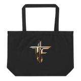 TRONFORM Logo & Awesome Products Only Large organic Eco Friendly Tote Bag - TRONFORM
