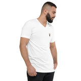 Men´s V-Neck Short Sleve Premium T-Shirt TRONFORM 2024 Winter Collection - TRONFORM
